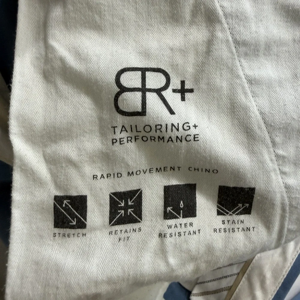 Banana Republic Aiden Chino‎ Coastal Blue Stretch Pants Rapid movement